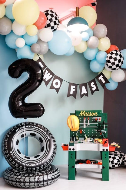 Black Number 11 Balloon 40 Inch - Image 4
