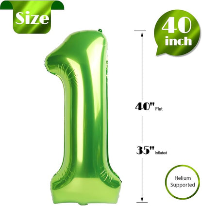 Light Green 1 Balloon - Image 5