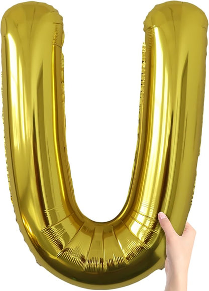 Letter Balloons Gold Party Balloon - Image 2