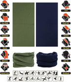 Neck Gaiter Headband Headwear Head Wrap Face Mask Magic Scarf Bandana for Men and Women