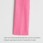 Headbands for Women,12PCS,Soft Stretch Elastic Yoga Sport Headbands