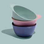 Fromm Color Studio Mixing Bowls for Hair Color, Hair Dye, Bleach and Treatments with Spill Proof Rubberized Base, 10 Ounce, 3 Pack