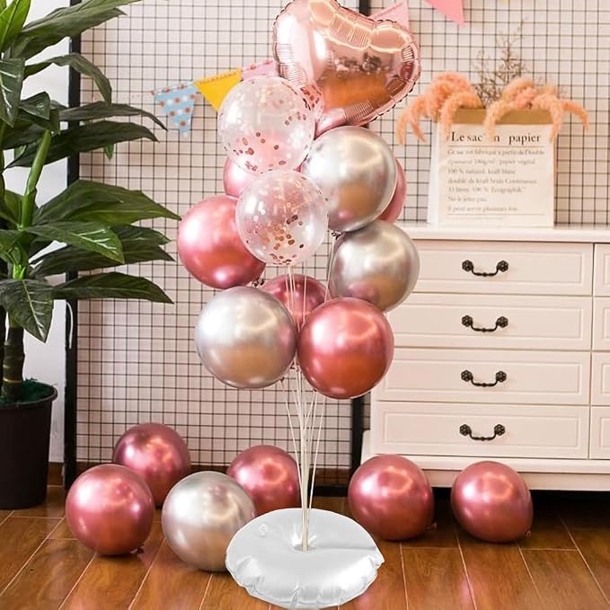White Balloon Arch Weights, Heavy Duty Water-Filled Base Weights - Image 7