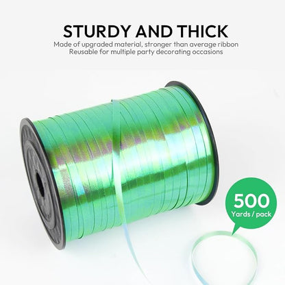 500 Yards Curling Ribbon for Gift Wrapping, 3/16" Balloon String for Christmas - Image 2