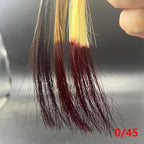 PureStyle 100g Professional Permanent Hair Color Dye Cream Ammonia Free, Long Lasting Red Color, Natural Shine, For All Hair Types Easy At Home Application (0/45 Red)