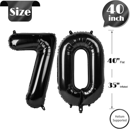 Black 70 Balloon - Image 6
