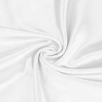 BEDELITE Satin Body Pillow Cover, Super Soft and Cooling Body Pillow Pillowcase for Hair and Skin, Breathable Silky Full Long Pillowcase Cover(20"x54", White)
