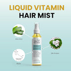 TRU-BALANCE RE-Vitalize - Liquid Vitamin Hair Mist - Adds Shine, Prevents Breakage, Anti Frizz, & Repairs Damaged Hair - Leave in Conditioner Hair Spray w/Biotin & Keratin Hair Treatment - 6 oz