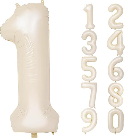 Number Balloons for Birthday Decorations by United-UnicornsParty