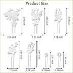 15Pcs Silver Pearl Hair Pins for Wedding Bridal White Flower Hair Pins Decorative, Silver Hairs Accessories Flower Pearl Hairs Clips Gifts for Women, Bridesmaid, Bridal, SilverB
