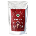 Natural Henna Hair Color Dye, 100% Pure Henna Powder for Hair Growth Organic (Wine Red, 100 Gr + Free 50 Gr.)