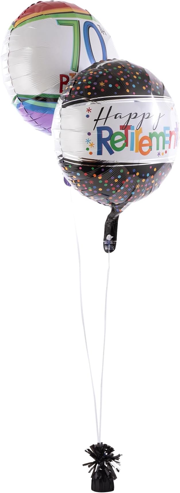 Pack of 12 Foil Metallic Balloon Weight 6 oz - Image 3