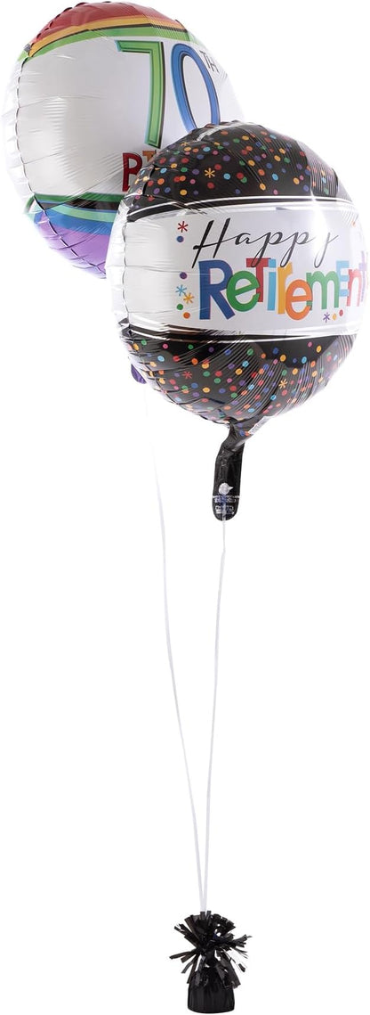 Pack of 12 Foil Metallic Balloon Weight 6 oz - Image 3