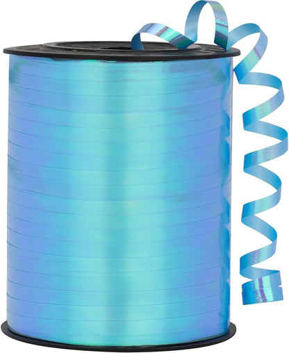 Light Blue Iridescent Curling Ribbon by OMISELIO