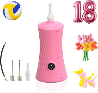 Ball Pump Balloon Pumps Electric, Balloon Pump Portable Long Animal Balloon Pump by Fikowo