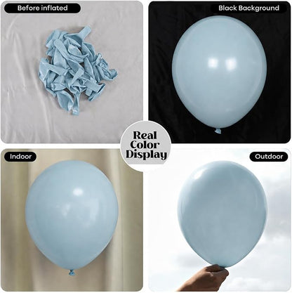 Dusty Blue Balloons - Image 2