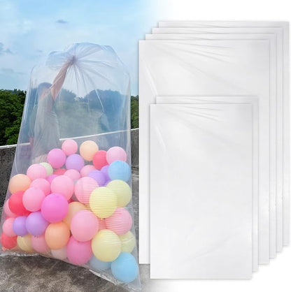 balloon bags for transport, large balloon bags transparent giant storage bags - Image 3