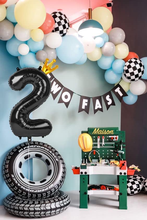 Black 7 Balloon - Image 7