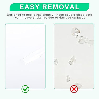 200pcs 1.18 Inch Double Sided Sticky Dots, Mini Clear Glue Adhesive Dots - Image 5
