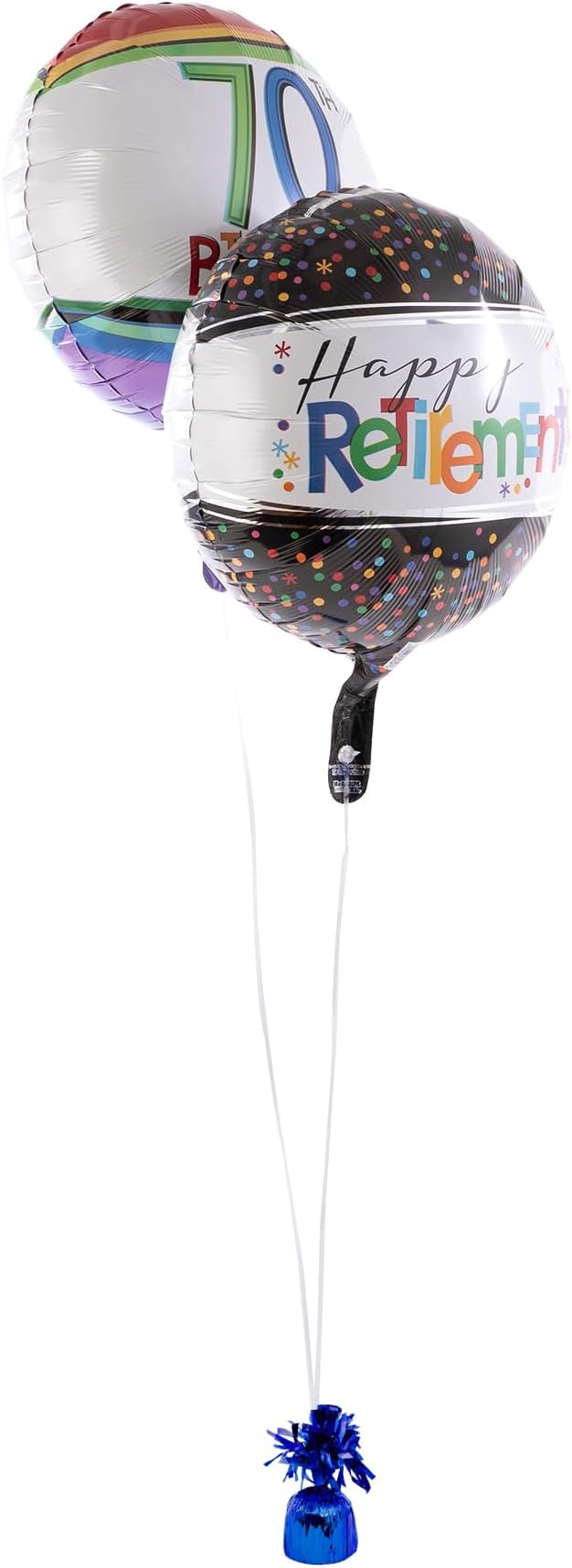 Pack of 12 Foil Metallic Balloon Weight 6 oz - Image 3
