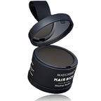 Maycheer Hairline Powder for Women - Hair Rich Shading Powder, 30 Colors Magic Root Cover Up (Gray 04)