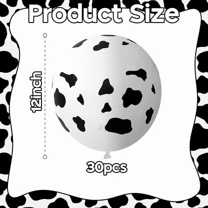 Cow Print Balloons - Image 2