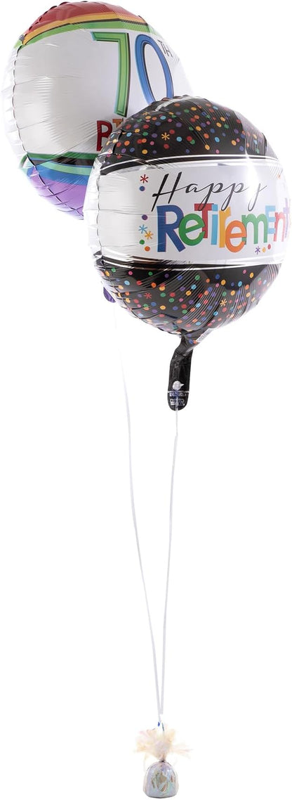 Pack of 12 Foil Metallic Balloon Weight 6 oz - Image 3
