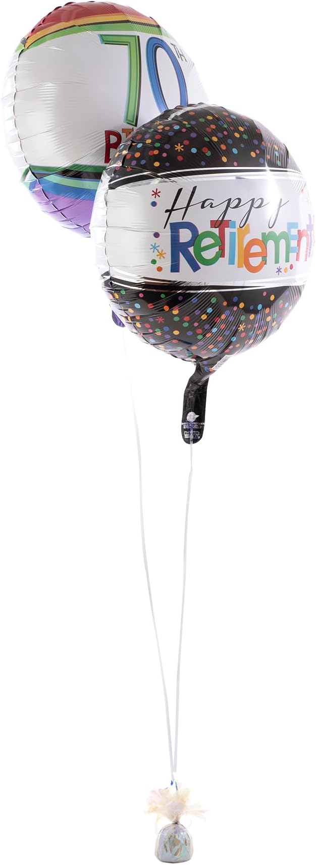 Pack of 12 Foil Metallic Balloon Weight 6 oz - Image 3