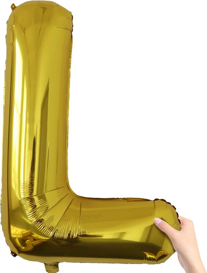 Letter Balloons Gold Party Balloon - Image 2