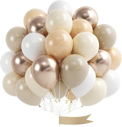 White Sand Balloons Set by OTLGEUA