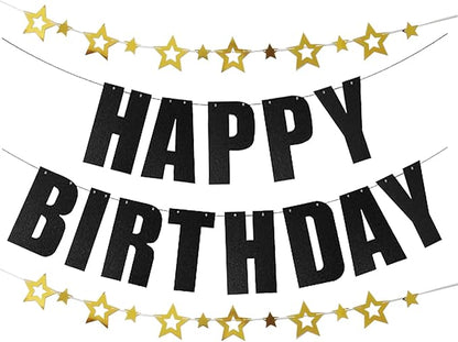 Happy Birthday Banner for Birthday Party Decorations by MEETINGU