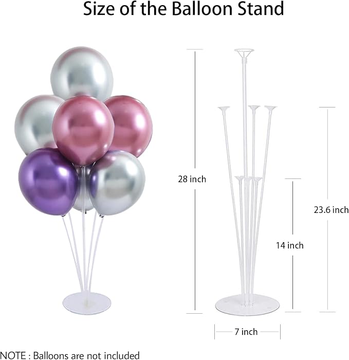 10 Sets Balloon Stand Kits, Balloon Sticks Holder - Image 6