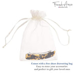 French Amie Oblong Handmade 3.5" Celluloid No Slip Hair Clip Barrette for Women, Made in France (Tokyo Shell)