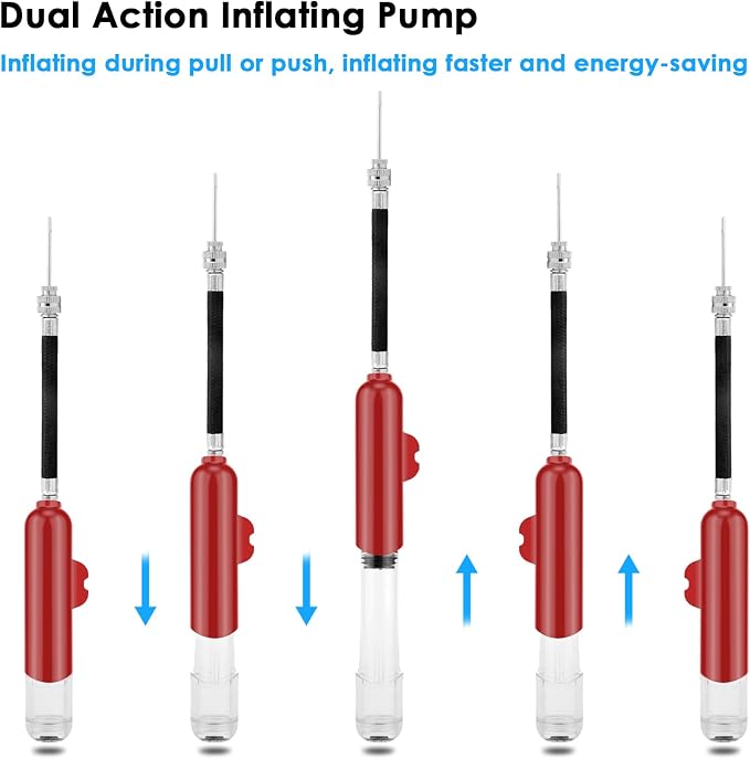 BROTOU Ball Pump, Dual Action Inflate Air Pump - Image 5
