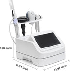 5 in 1 Skin Scalp Detector, Skin Diagnosis Hair Analyzer, Scalp Hair Follicle Detector with 4 Spectral Detection, 200 Times Magnification, for Home, Beauty Salon Spa