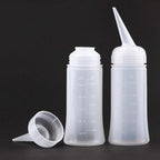 Driwe Applicator Bottles for Hair - 5oz Squeeze Bottle with Angle Tip - Pack of 2
