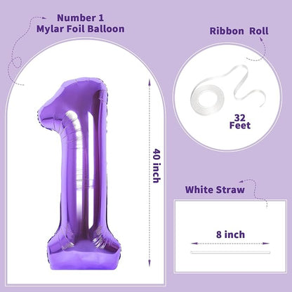 Number Balloons for Birthday Decorations - Image 2