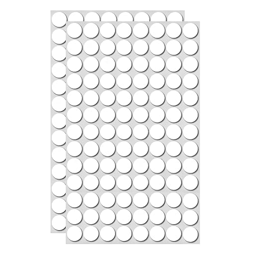 Glue Dots Double Sided 200 PCS, 0.79 Inch Clear Sticky Tack, Transparent by Duccinp