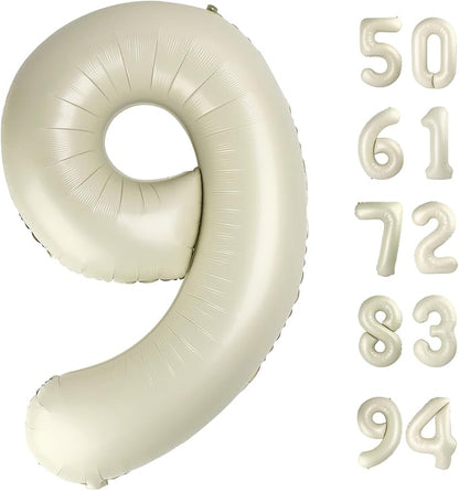 Cream 9 Balloon by IWERP