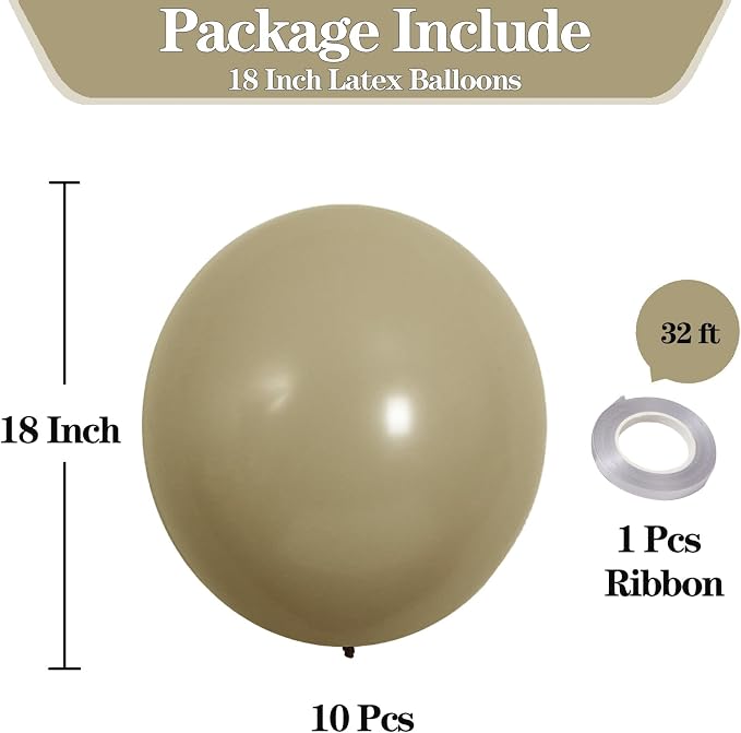 18 inch Comellia Balloons - Image 2