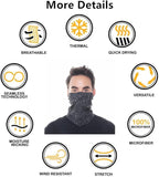 Headband Neck Gaiter Head Wrap Headwear Face Mask Magic Scarf Bandana for Men and Women