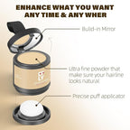 Root Touch Up Hair Color Powder For Concealing Hair Loss and Thinning, Gray Hair Shadow Powder Root Cover Up Hairline Powder For Women Men Eyebrows, Beard Line (Light Blonde, 0.35Ounce)