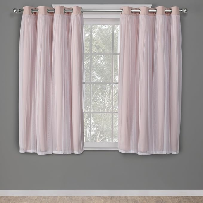 TOWN & COUNTRY LUXE Talia Double Layer Indoor Curtains, Sheer and Room by TOWN+%26+COUNTRY+LUXE