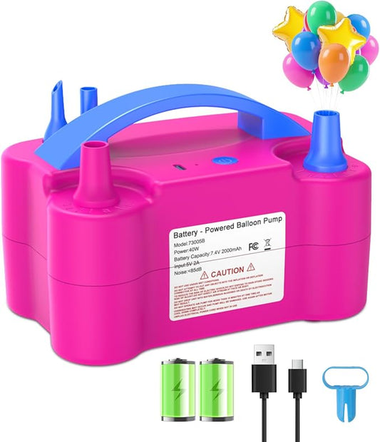 chamvis Balloon Pump Electric, Balloon Air Pump Inflate Pump by Chamvis