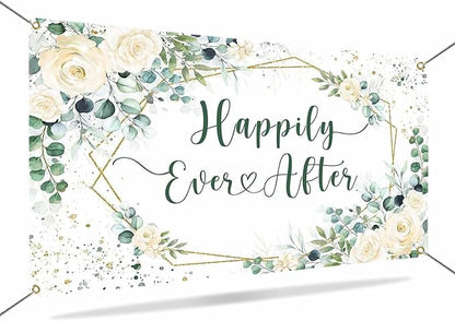 Mocsicka Happily Ever After Backdrop Banner - Image 5