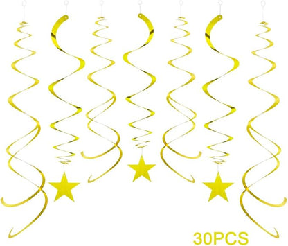 Party Swirl Decorations, Hanging Swirl - Image 3