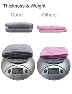 EUICAE Hair Wrap Headband, 6 Pack Non-slip Stretchable Washable Makeup Headband for Face Wash Facial Treatment Sport Fits All, Thicker Soft Terry Cloth Absorbs Liquid Quickly, Gray