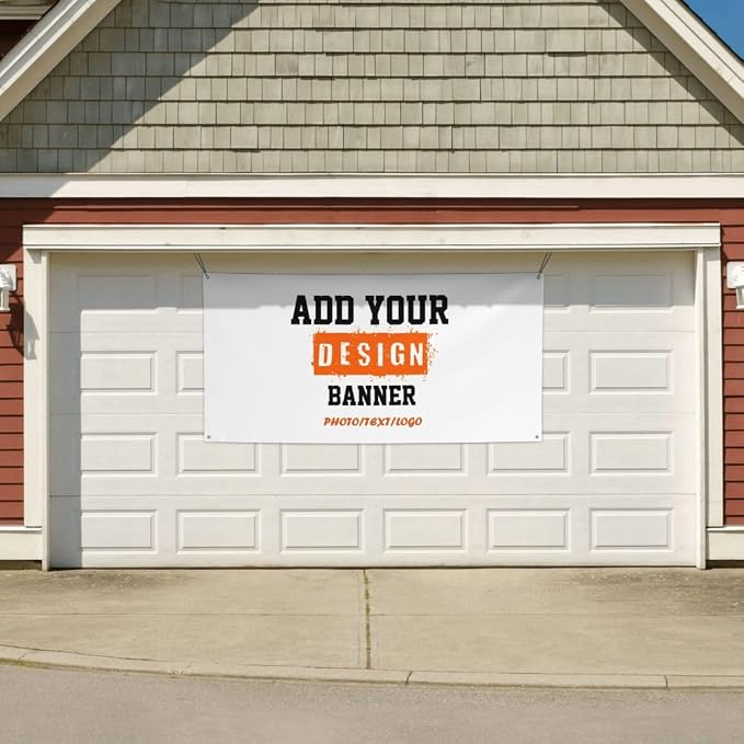 Custom Banners and Signs 2'x4' Customize Personalized Photo Text Logo | - Image 6