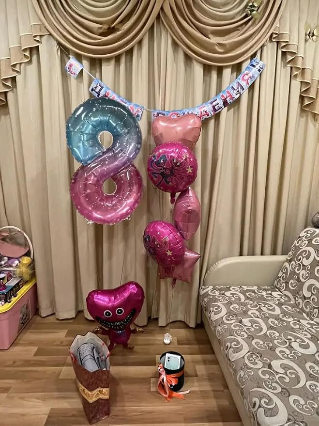 StarrySky Number 8 Balloon 40 Inch - Image 3