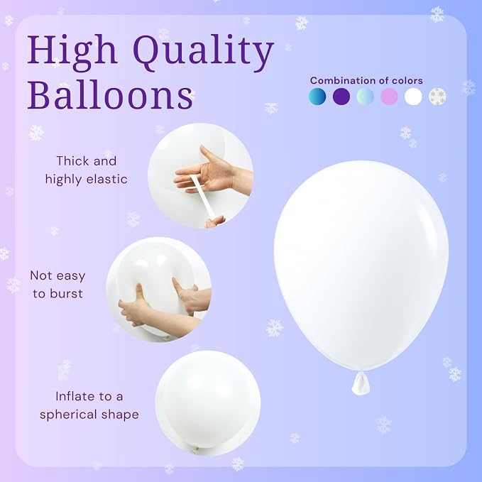 BAUANOOY Frozen balloons - Image 3
